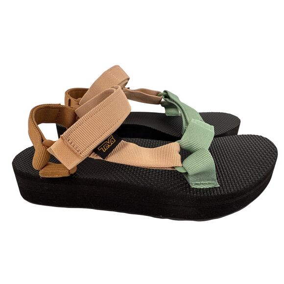 Teva Midform Universal Sandal Women's 7 Adjustable Strap WP Clay Multi Color - Picture 2 of 9